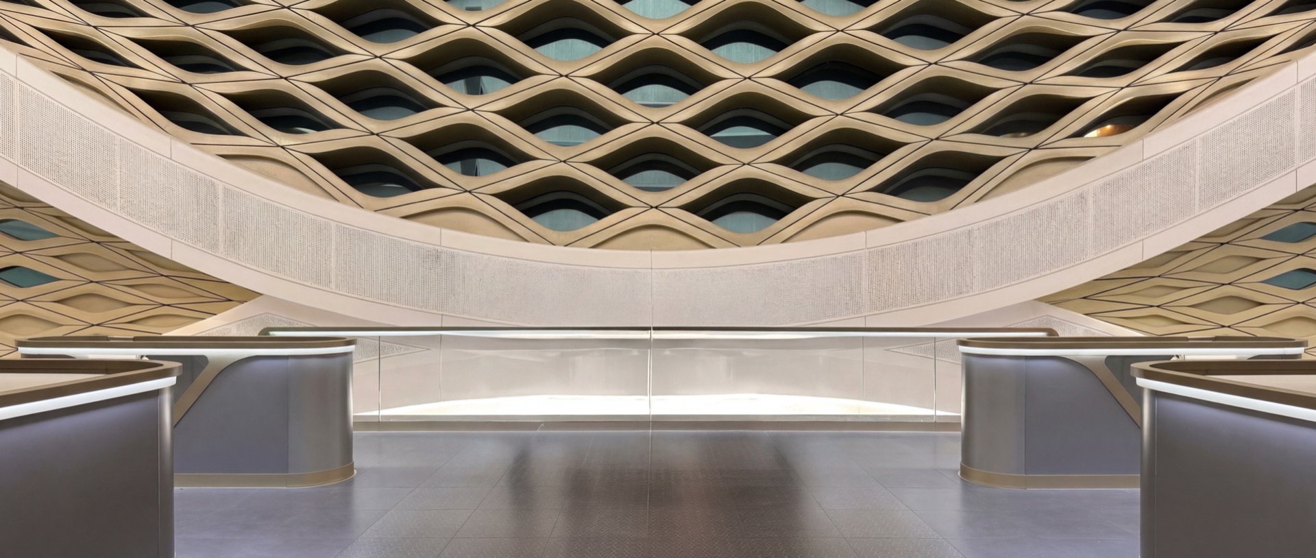 Modern architectural interior